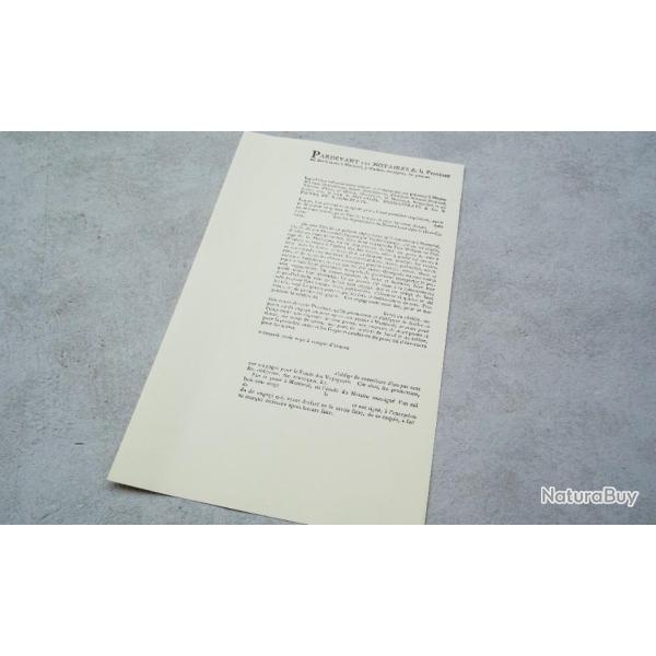 Contrat de coureur des bois