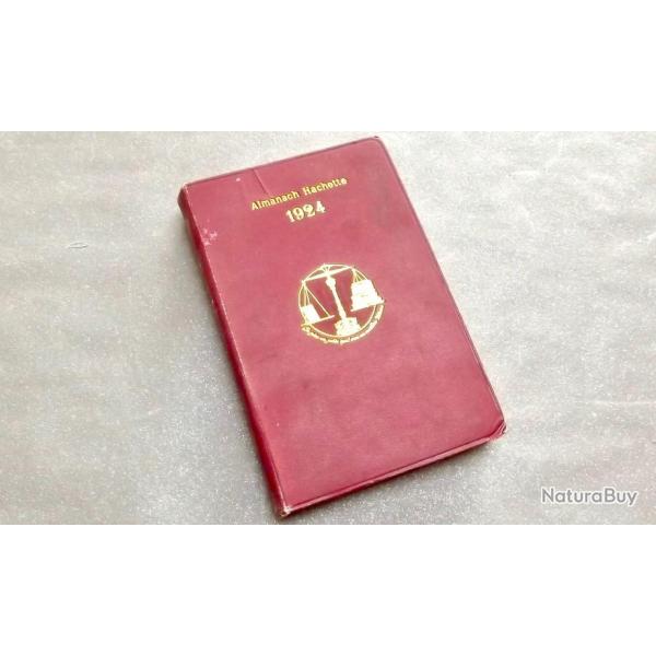 ALMANACH HACHETTE - 1924.