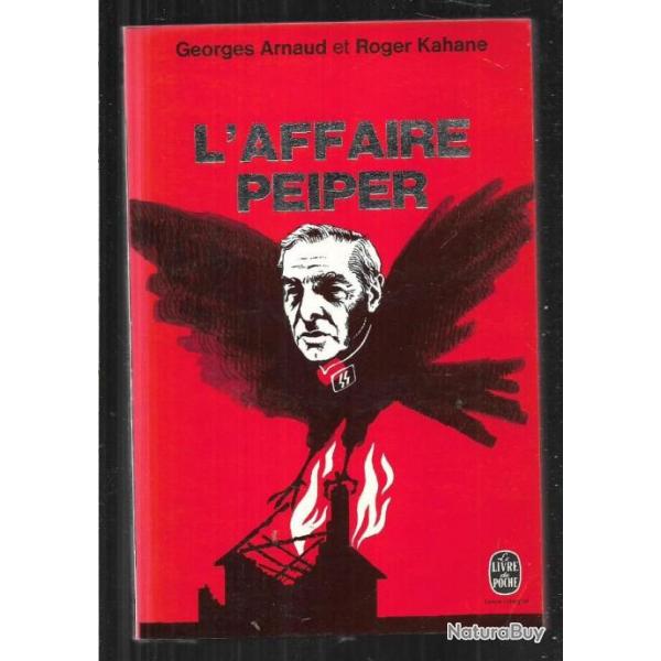 plus qu'un fait divers l'affaire peiper de georges arnaud et roger kahane , jochen peiper , poche