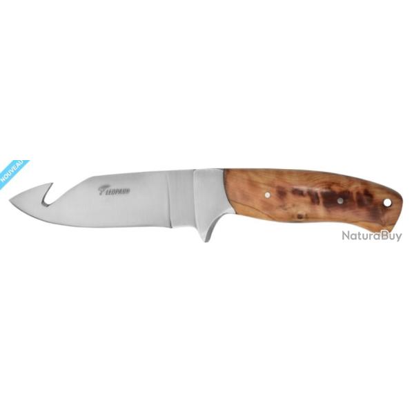NOUVEAU SKINNER  LEOPARD (Couteau � d�pecer)