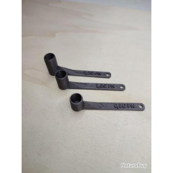 Lot de 3 dosettes - 0.8g, 1g et 1,2g PNF2