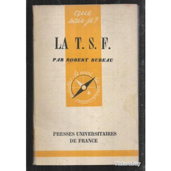 la tsf que sais-je par robert bureau