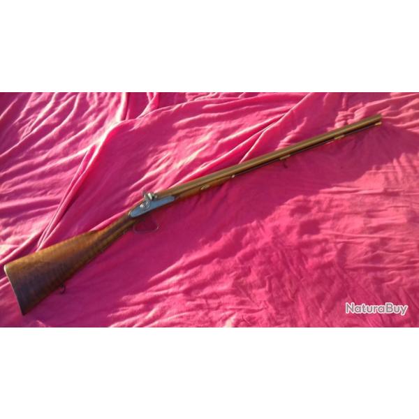 FUSIL DE CHASSE A PERCUSSION HOULLIER ET BLANCHARD