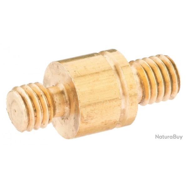 R�ducteur en laiton avec filetage m�le m�trique et am�ricain (5 MC/10-32)