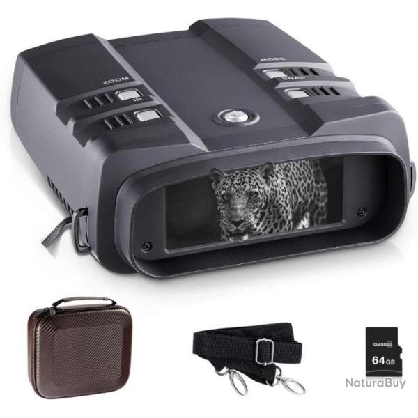 Jumelles Vision Nocturne �cran HD 4" de Vision Nocturne Num�rique Infrarouge (3.6-10.8) X31 MM