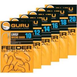 Hame&ccedil;ons non-mont&eacute;s LWG Feeder Special 10 (Barbed/Eyed) Guru 16