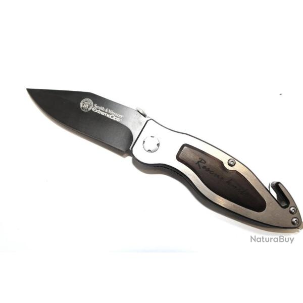Couteau pliant Smith&Wesson ExtremeOps Rescue Knife