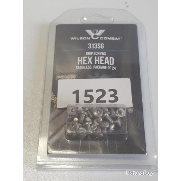 Lot de vis plaquettes 1911/2011 Wilson Inox allen