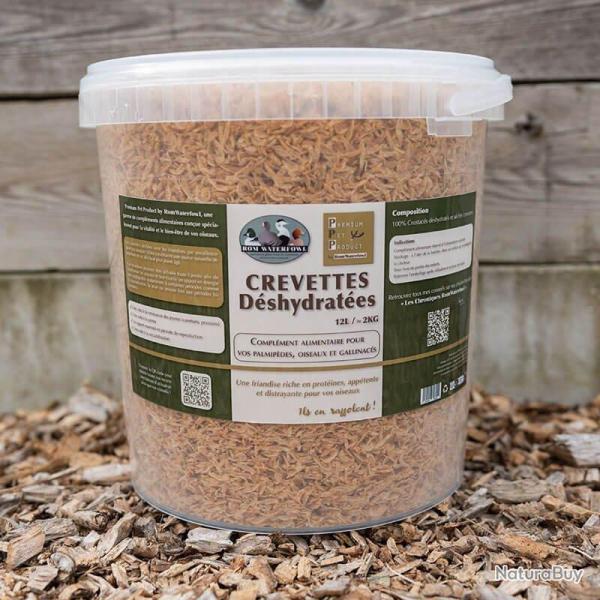 Crevettes dshydrates pour canards et oies 12 litres PPP