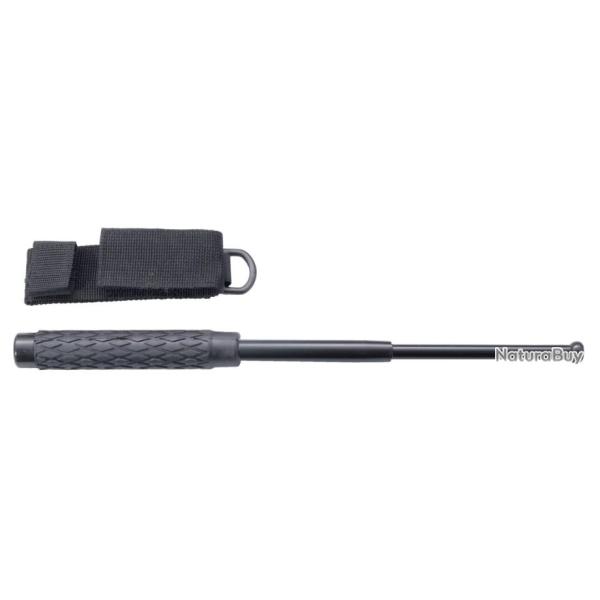 MATRAQUE TLESCOPIQUE WALTHER PROSECUR MANCHE LASTOMRE TIGE ACIER 41CM