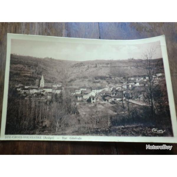 CP  Dpt  09  STe CROIX VOLVESTRE  VUE GENERALE