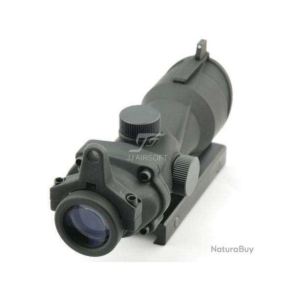 Viseur Optique JJ Airsoft R�plique ACOG 4x32 Rail Picatinny ZOOM x4 AIRSOFT Sights M�caniques