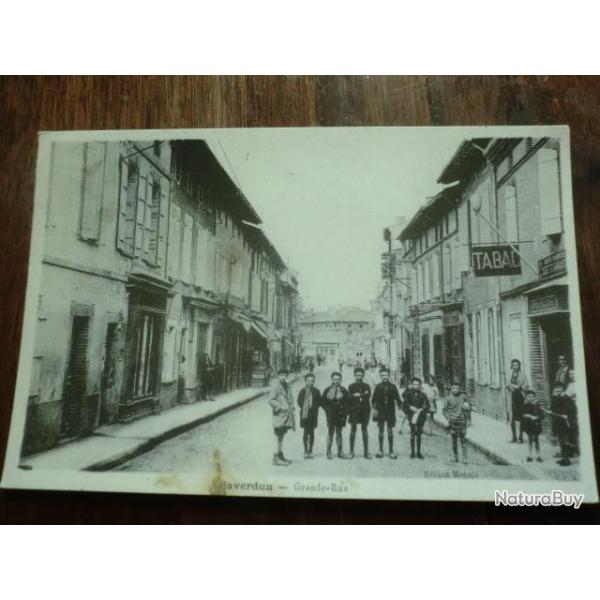 CP  Dpt  09 SAVERDUN  GRANDE RUE
