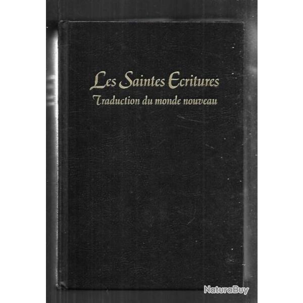 les saintes �critures traduction du nouveau monde , religion