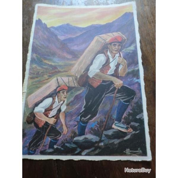 CP  ANDORRE  CONTREBANDIERS