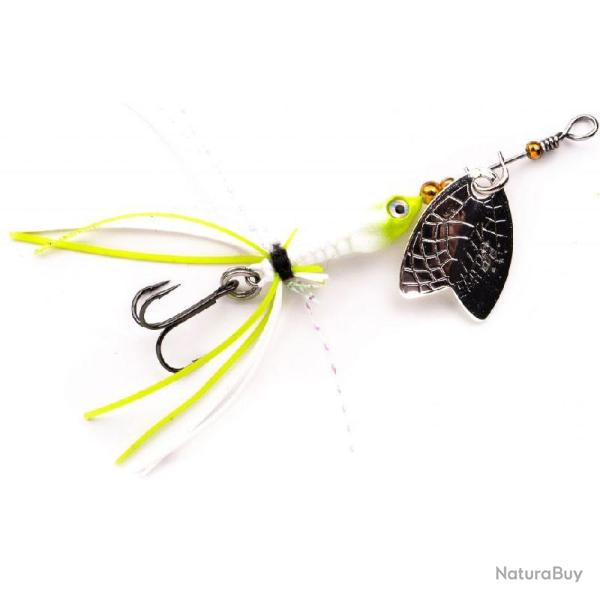 Larva Mayfly Micro Spinner Spro UV Pearl