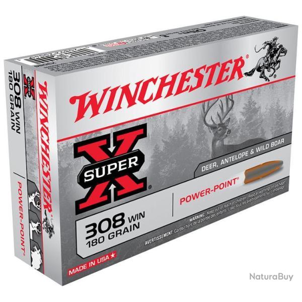 WINCHESTER POWER POINT 308 WIN 180 GRAINS
