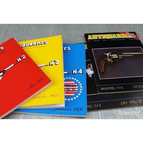 S�RIE DE 5 CATALOGUES ANTIQUARMES.