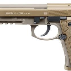 UMAREX - Pistolet &agrave; plomb 4,5 mm BB CO2 BERETTA M9A3 FM - Blowback (3 Joules max) FDE