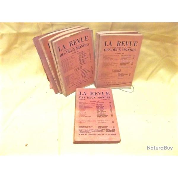 LOT DE REVUE DES DEUX MONDES. 40172