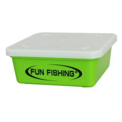 Boite &agrave; pellets Carpodrome Couvercle plein 1/2 L pour boite M Funfishing