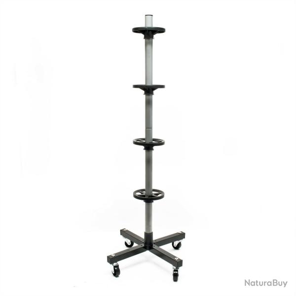 Support de rangement mobile pour pneus jusqu'� 225 mm arbre � pneus garage cave 16_0002909