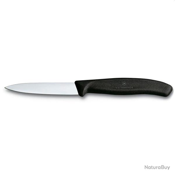 COUTEAU OFFICE VICTORINOX 8CM NOIR