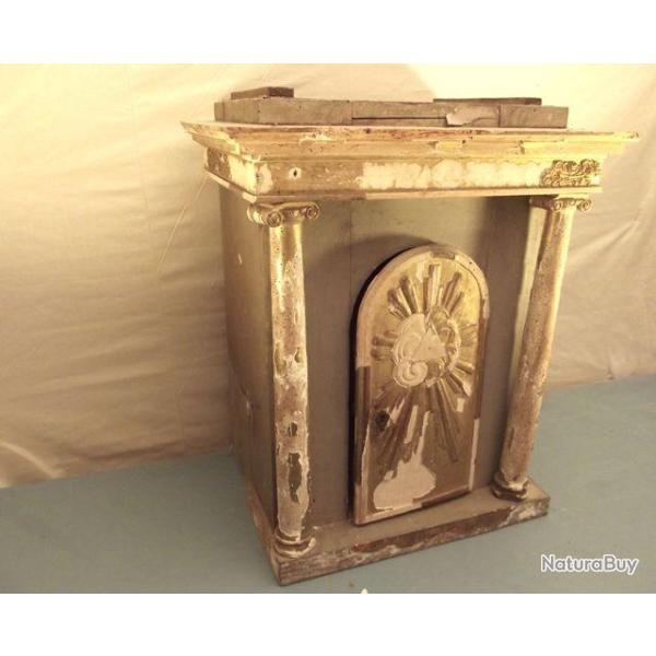 TABERNACLE EN BOIS SCULPT� XIXe