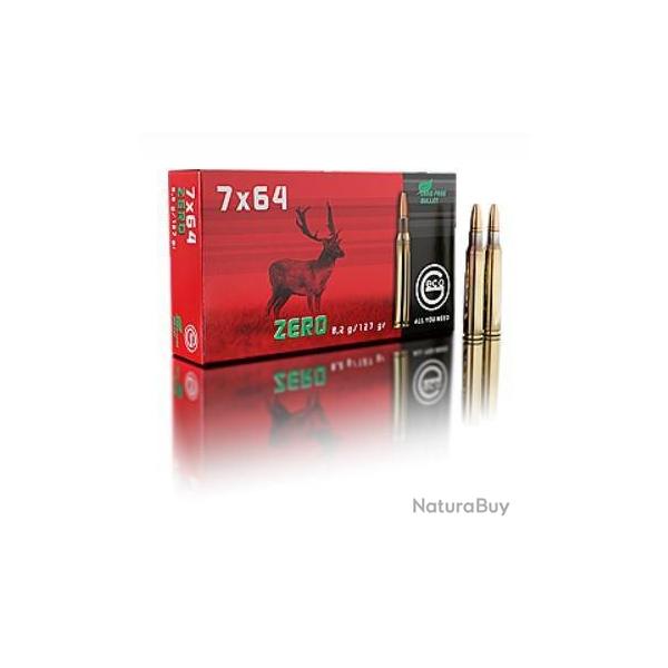 Munitions GECO Cal.7x64 Zero 8.2G 127GR par 20