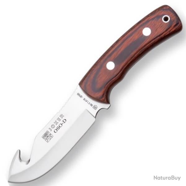 JOK-56CR-Couteau de chasse  dpouiller Joker Oso