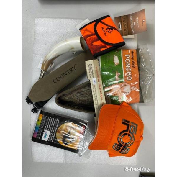 Lot d'accessoires de battues