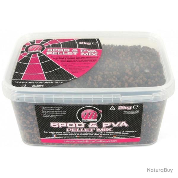 SPOD & PVA PELLET MIX 2KG