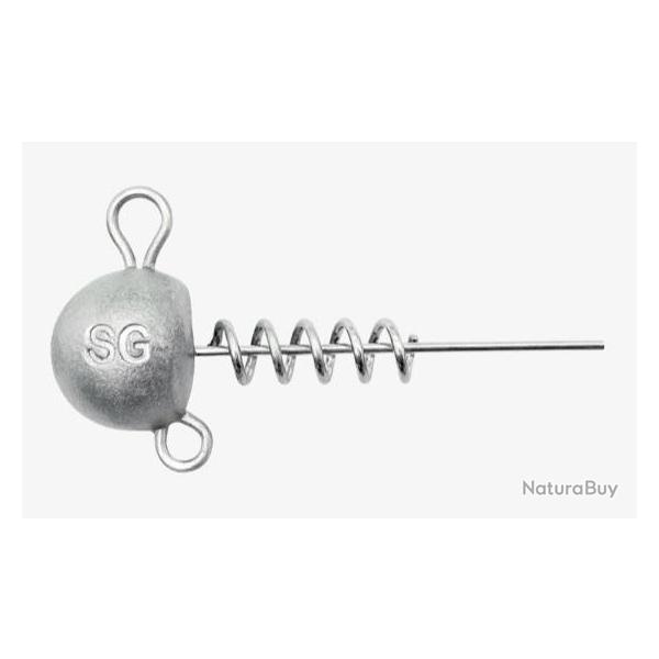 TETE PLOMBEE CORKSCREW 30gr par 2
