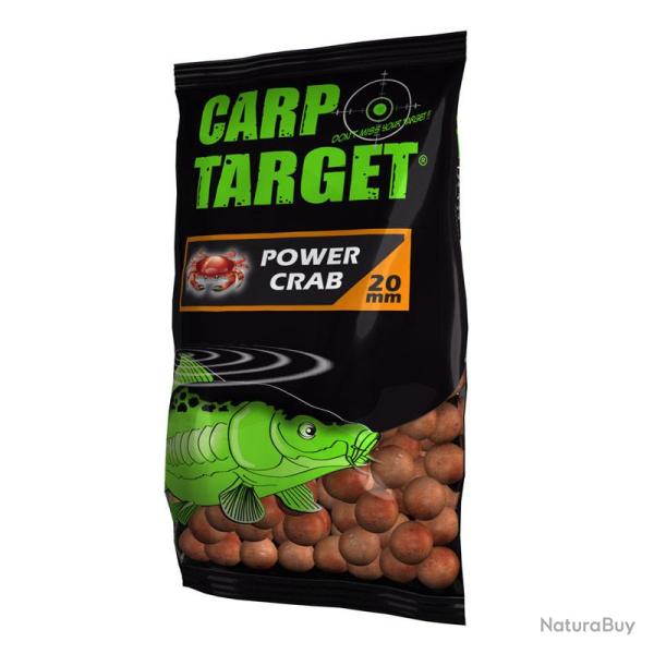 Bouillettes 20mm Carp Target 800g Power Crab