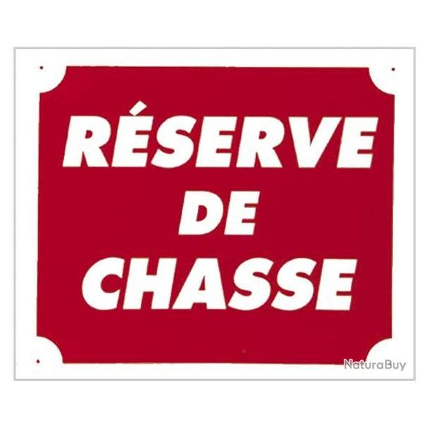Panneau R�serve de chasse