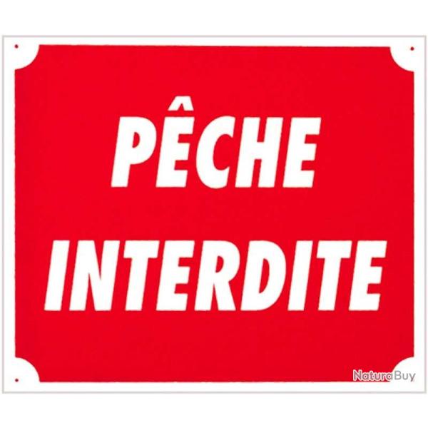 Panneau P�che Interdite