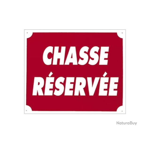 Panneau Chasse reserv�e