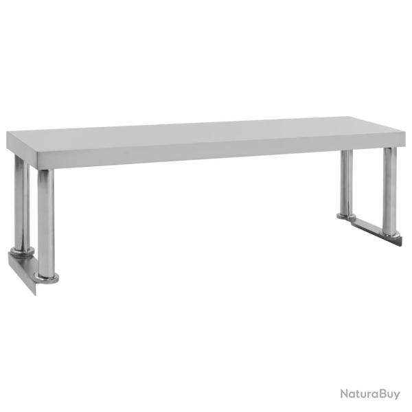 �tag�re de table de travail 120 x 30 x 35 cm acier Inoxydable 02_0000011
