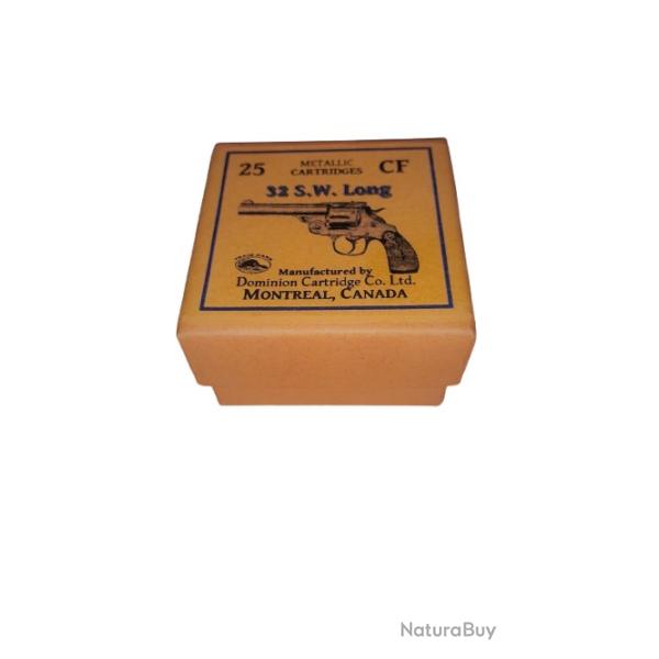 32 SW Long ou 32 Smith & Wesson Long: Reproduction boite cartouches (vide) DO 8979373