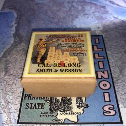 32 Long SW (Western Metallic Ammunition): Reproduction boite cartouches (vide) WMA 8979395