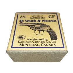 38 SW ou 38 Smith & Wesson: Reproduction boite cartouches (vide) DO 8979422