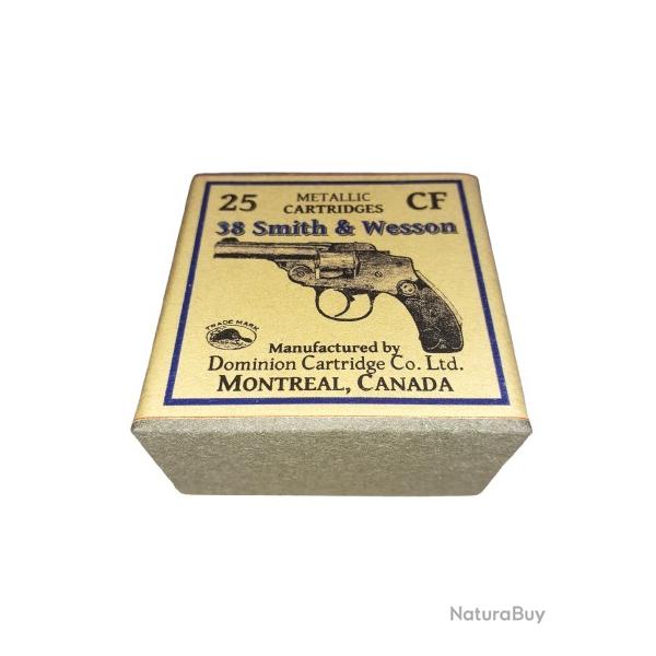 38 SW ou 38 Smith & Wesson: Reproduction boite cartouches (vide) DO 8979422