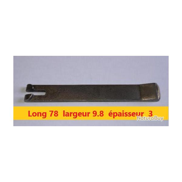 ARMEUR   Long 78  largeur 9.8  paisseur  3