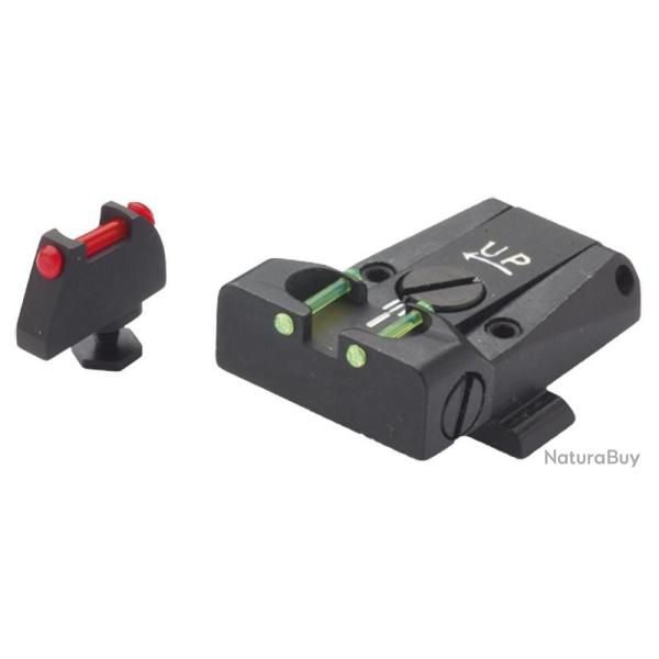 Hausse et guidon rglable LPA pour Glock 17,18,19,21,22,23 etc