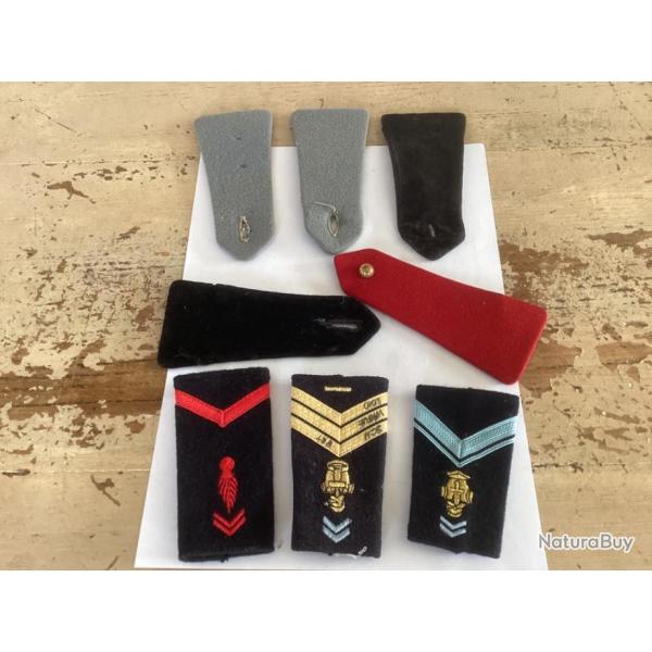 lot de 8 �paulettes / grades