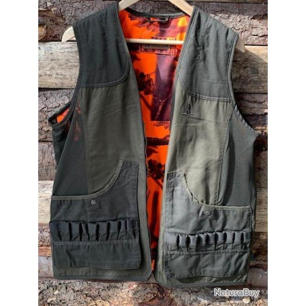 GILET SAVANE REVERSIBLE PERCUSSION