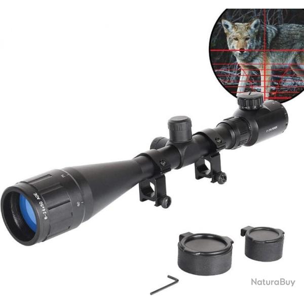 Lunette De Vis�e 5 Luminosit� 20mm 22lr Weaver Picatinny  6-24x50
