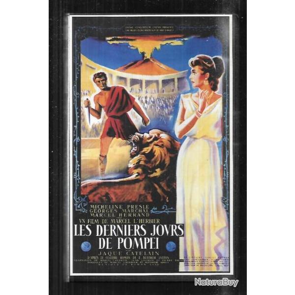 les derniers jours de pompei micheline presle et georges marchal vhs p�plum de marcel l'herbier
