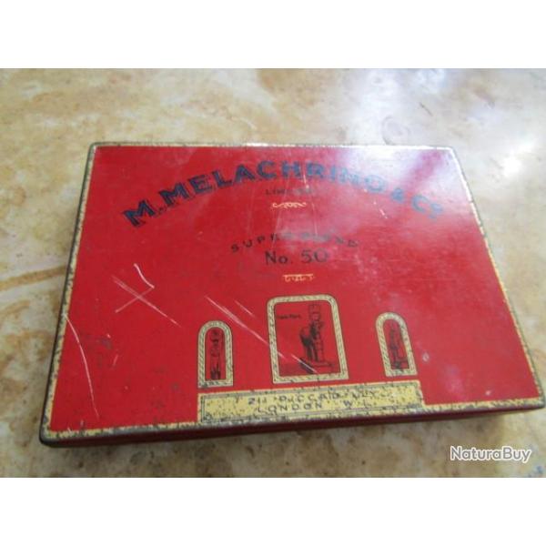 boite cigarette tabac cigarettes ww2 seconde guerre Anglais parachutage maquis r�sistance MELACHRINO