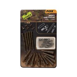 Porte Plomb Edges CAMO Lead Clip Kit Taille 7 Fox